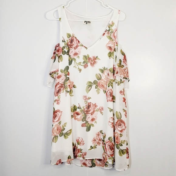 Show Me Your Mumu Dresses Birdie Ruffle Dress size medium - Picture 2 of 5